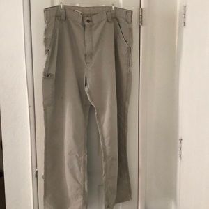 Carhartt Tan Dungaree Fit Men’s 42x32 super soft
